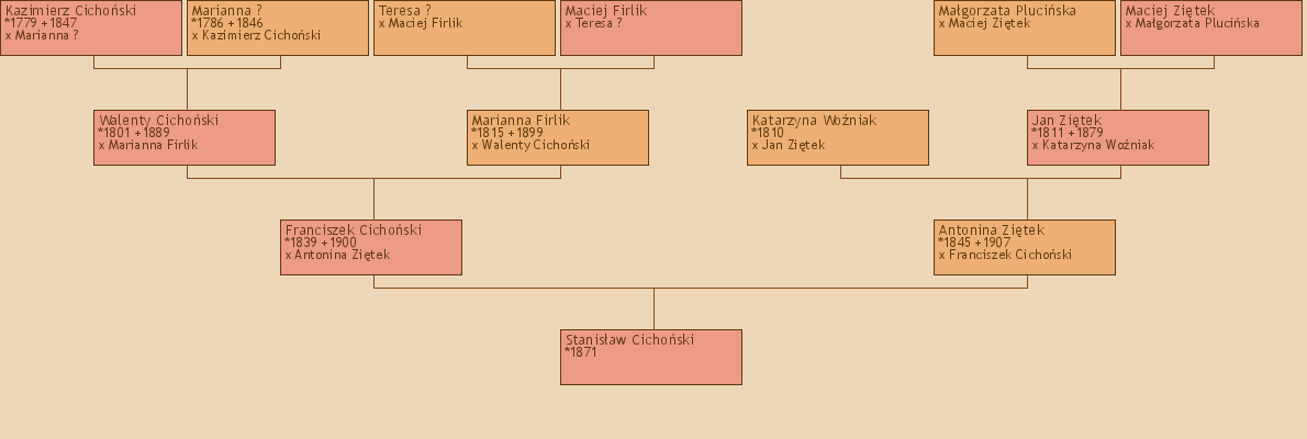 Wywd przodkw - Stanisaw Cichoski