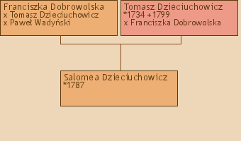 Wywd przodkw - Salomea Dzieciuchowicz