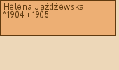 Drzewo genealogiczne - Helena Jadewska